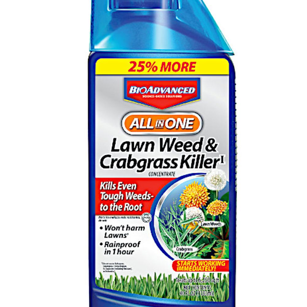 BioAdvanced Lawn Weed & Crabgrass Killer Concentrate 40 fl. oz. Bonus Size