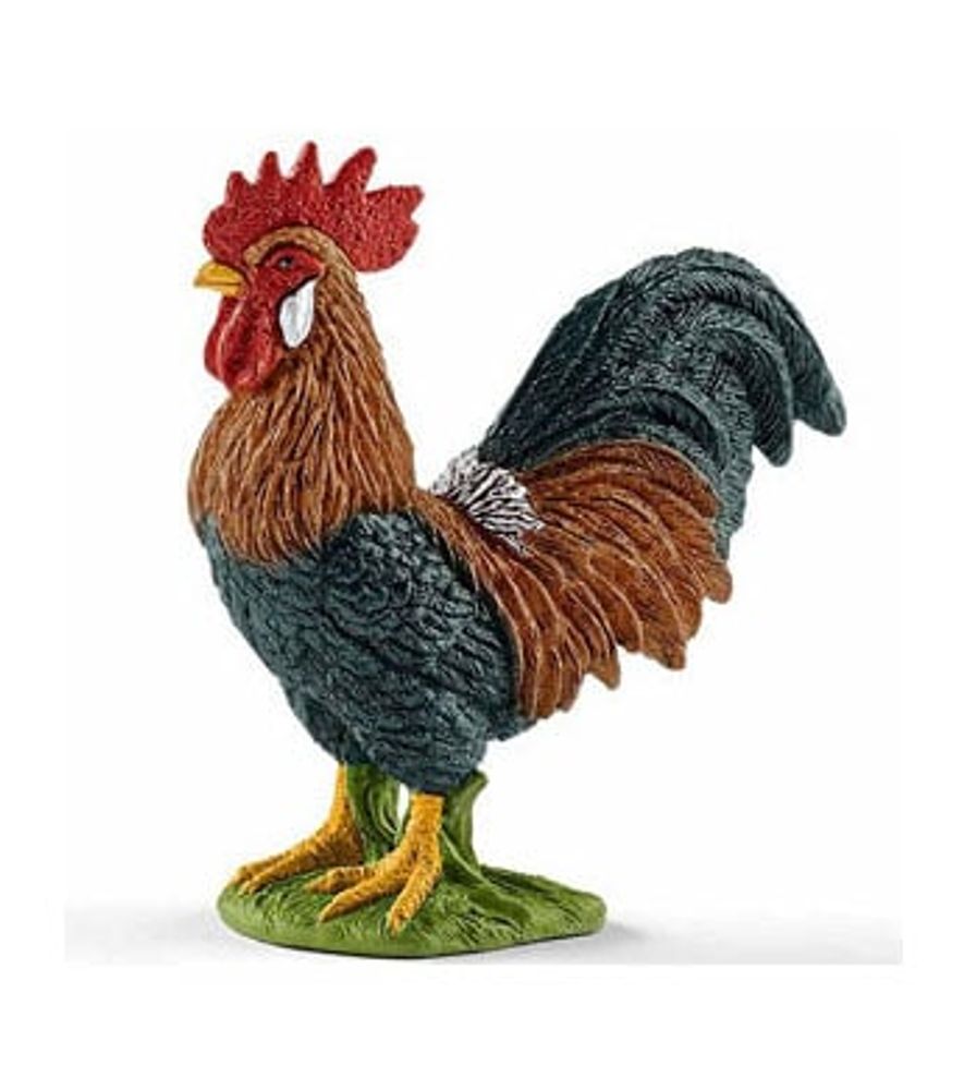 Schleich, Rooster Toy Figure, 13825