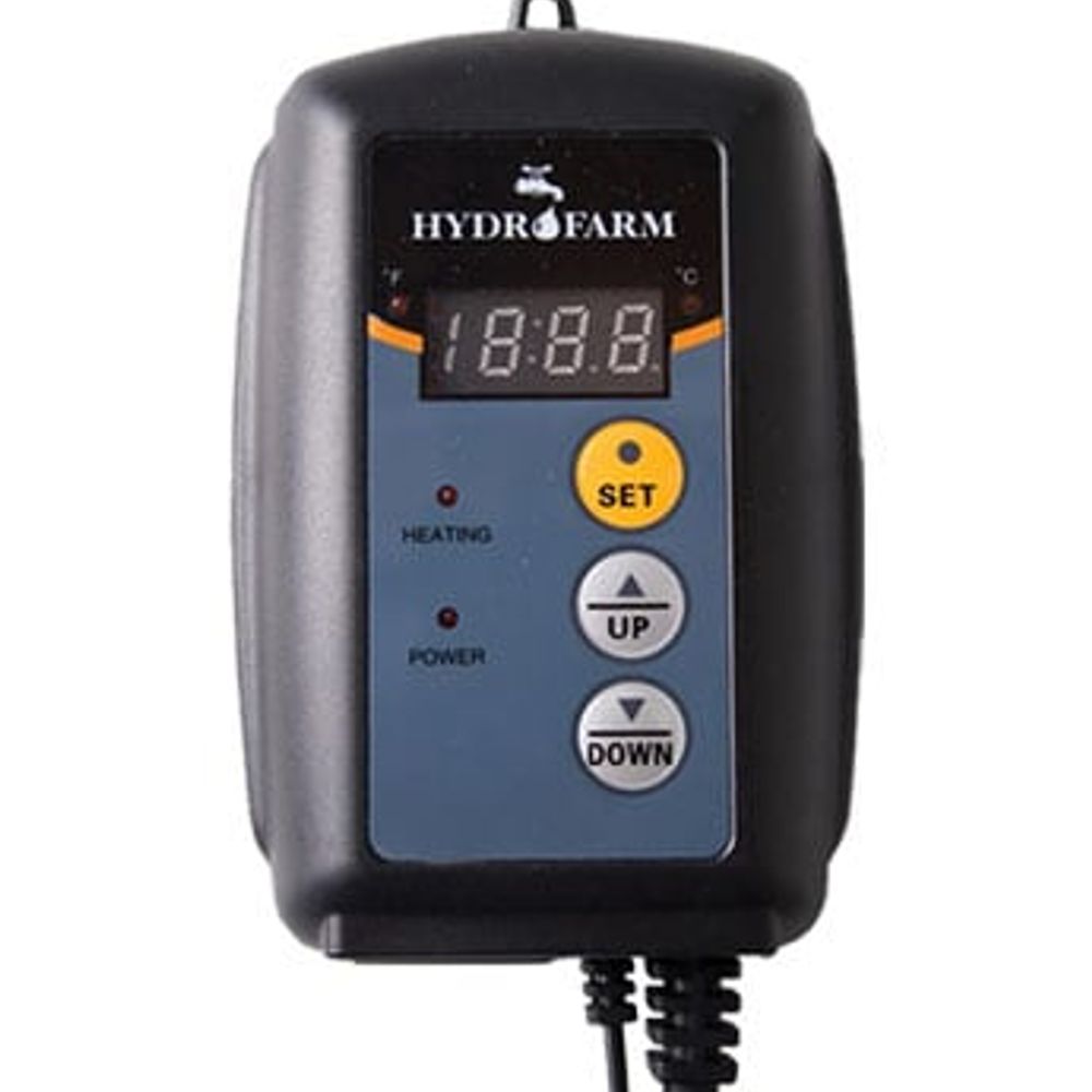 Hydrofarm Jump Start Digital Thermostat For Heat Mats