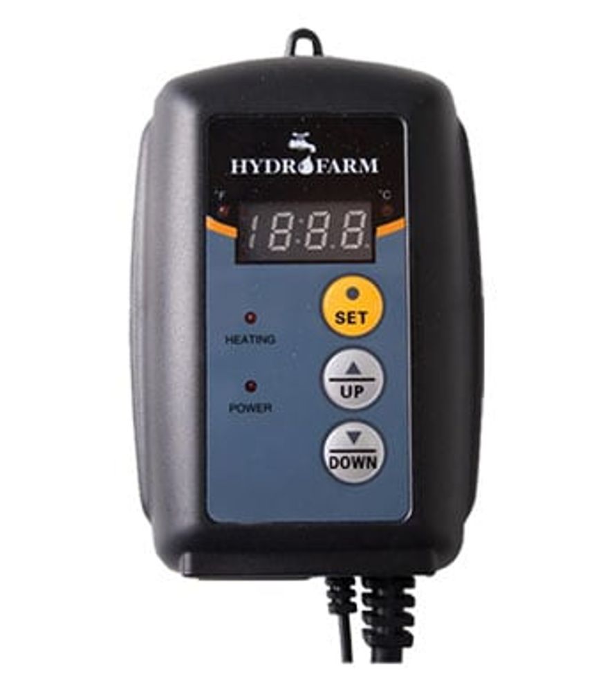 Hydrofarm Jump Start Digital Thermostat For Heat Mats