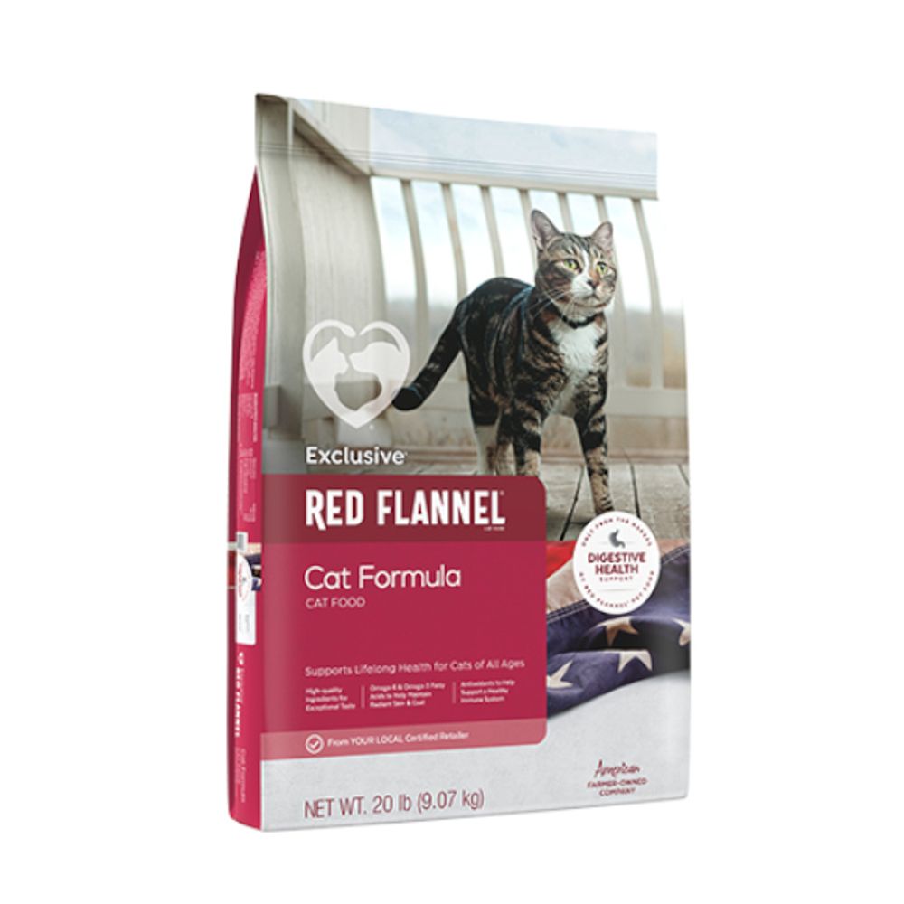 Red Flannel, Complete Cat Food, 20 lb
