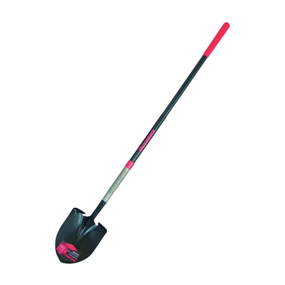 True Temper Long-Handle Round-Point Digging Shovel, 48 in.