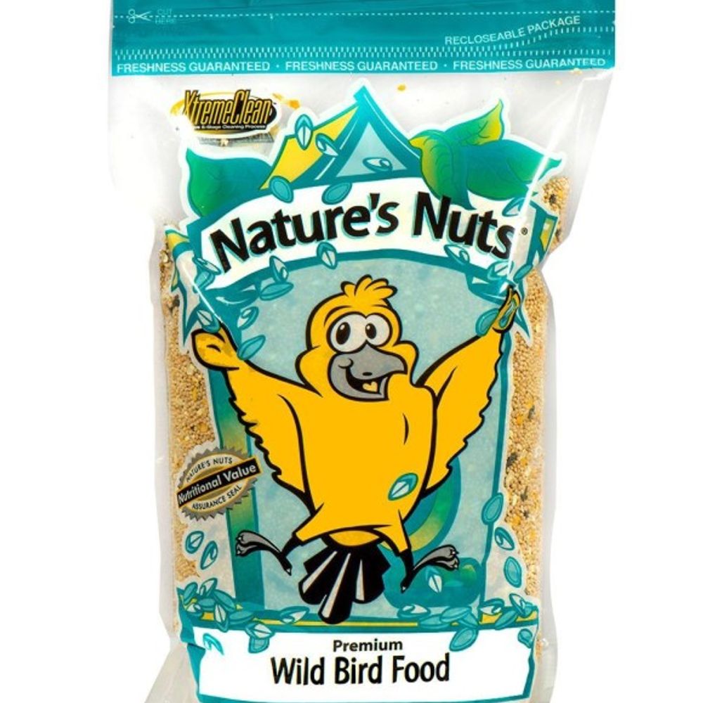 Nature's Nuts, Premium Wild Bird (No Milo) Bird Seed