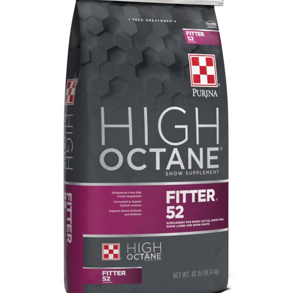 Purina, High Octane Fitter 52 Show Supplement, 40 lb