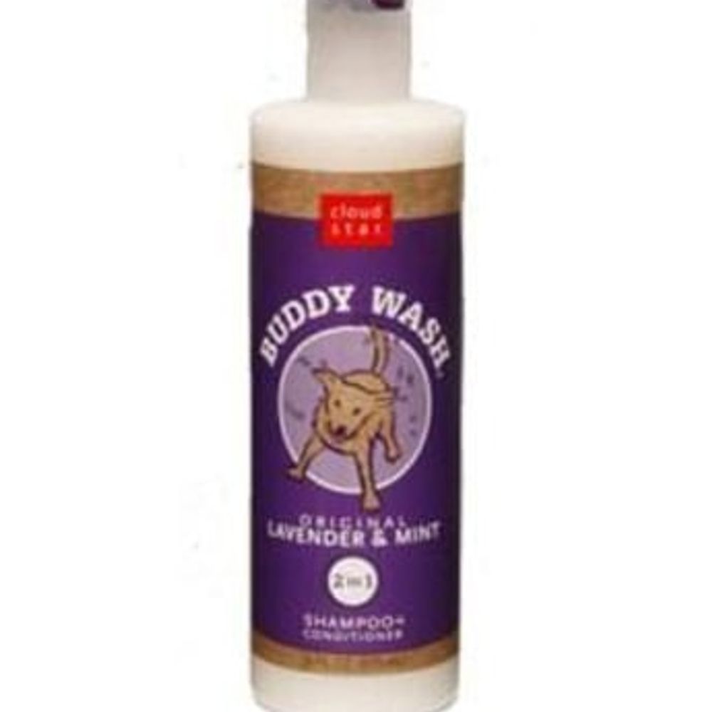 Buddy Wash Original Lavender & Mint Shampoo + Conditioner, 16 oz.