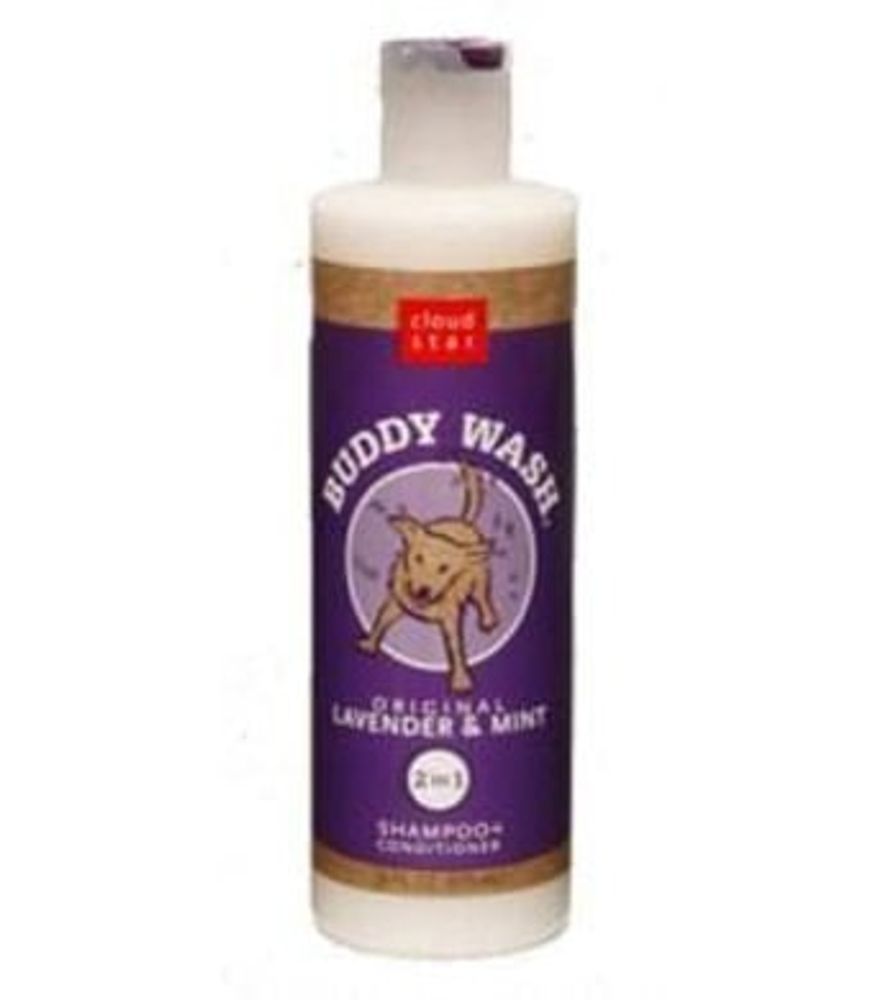 Buddy Wash Original Lavender & Mint Shampoo + Conditioner, 16 oz.