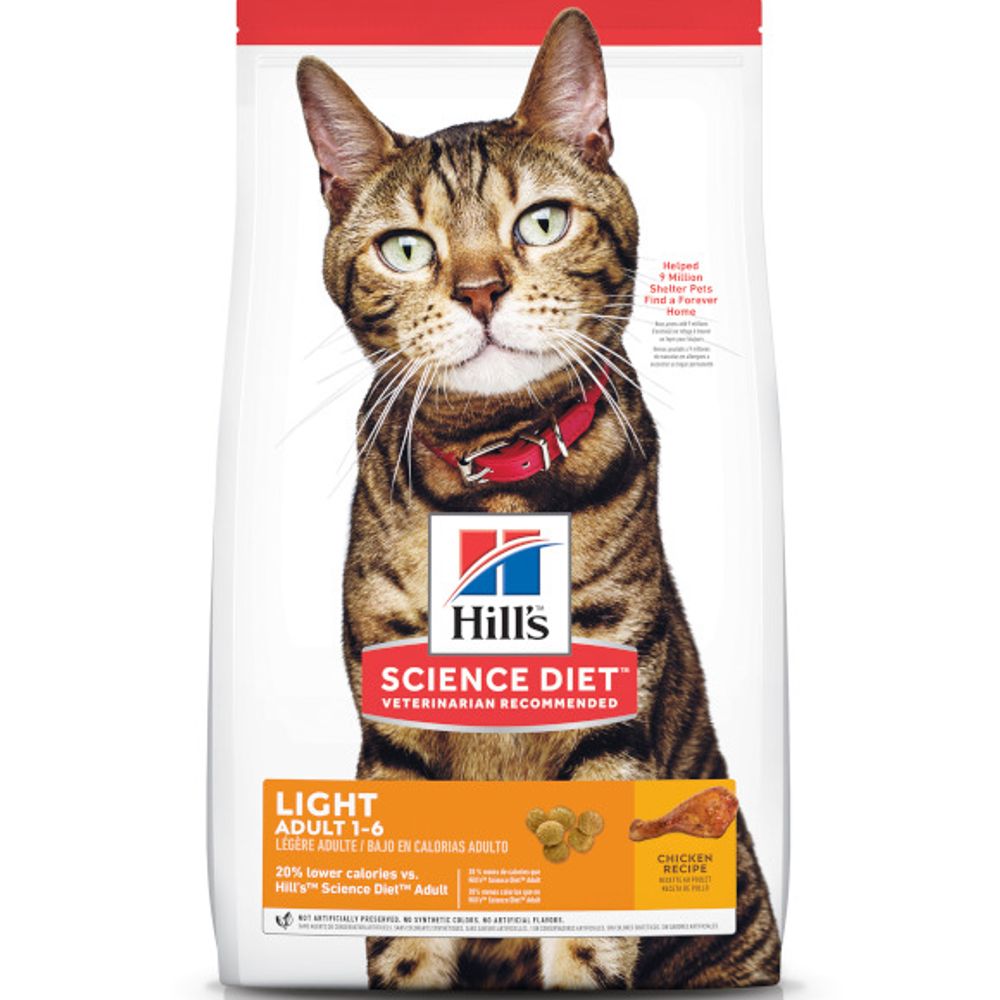 Science Diet, Adult Light Cat Food, 7 lb