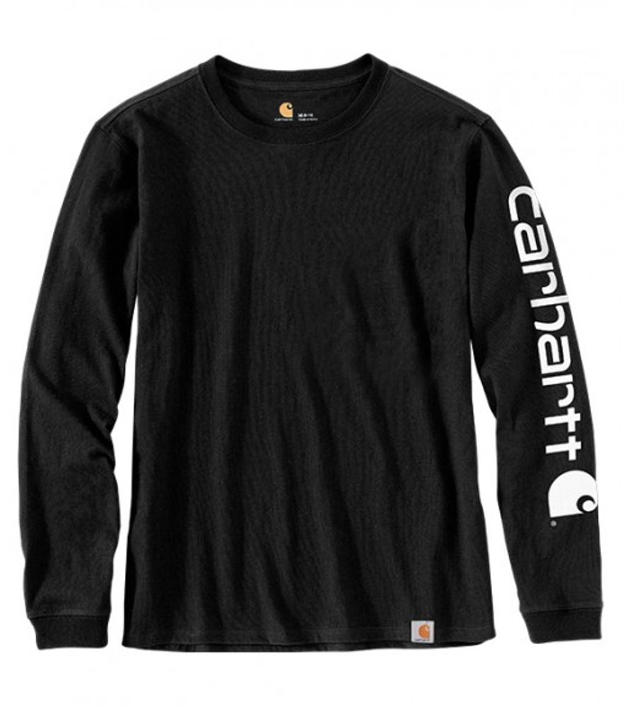 Carhartt, Ladies Workwear Long Sleeve Logo Shirt, WK231