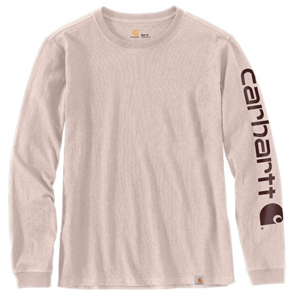 Carhartt, Ladies Workwear Long Sleeve Logo Shirt, WK231