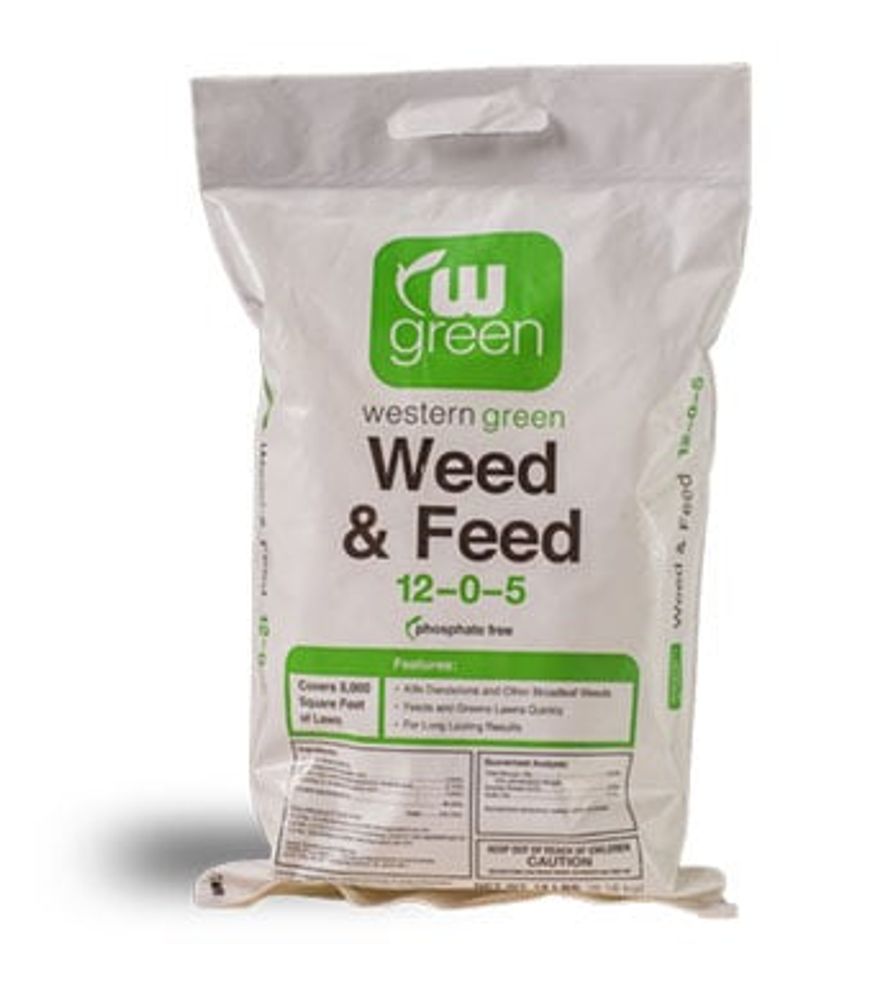 Western Green Weed & Feed, 18 lb