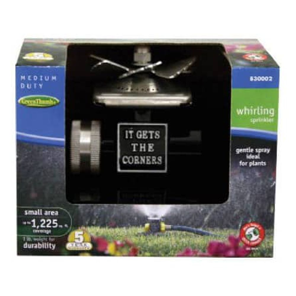 Green Thumb Whirling Sprinkler