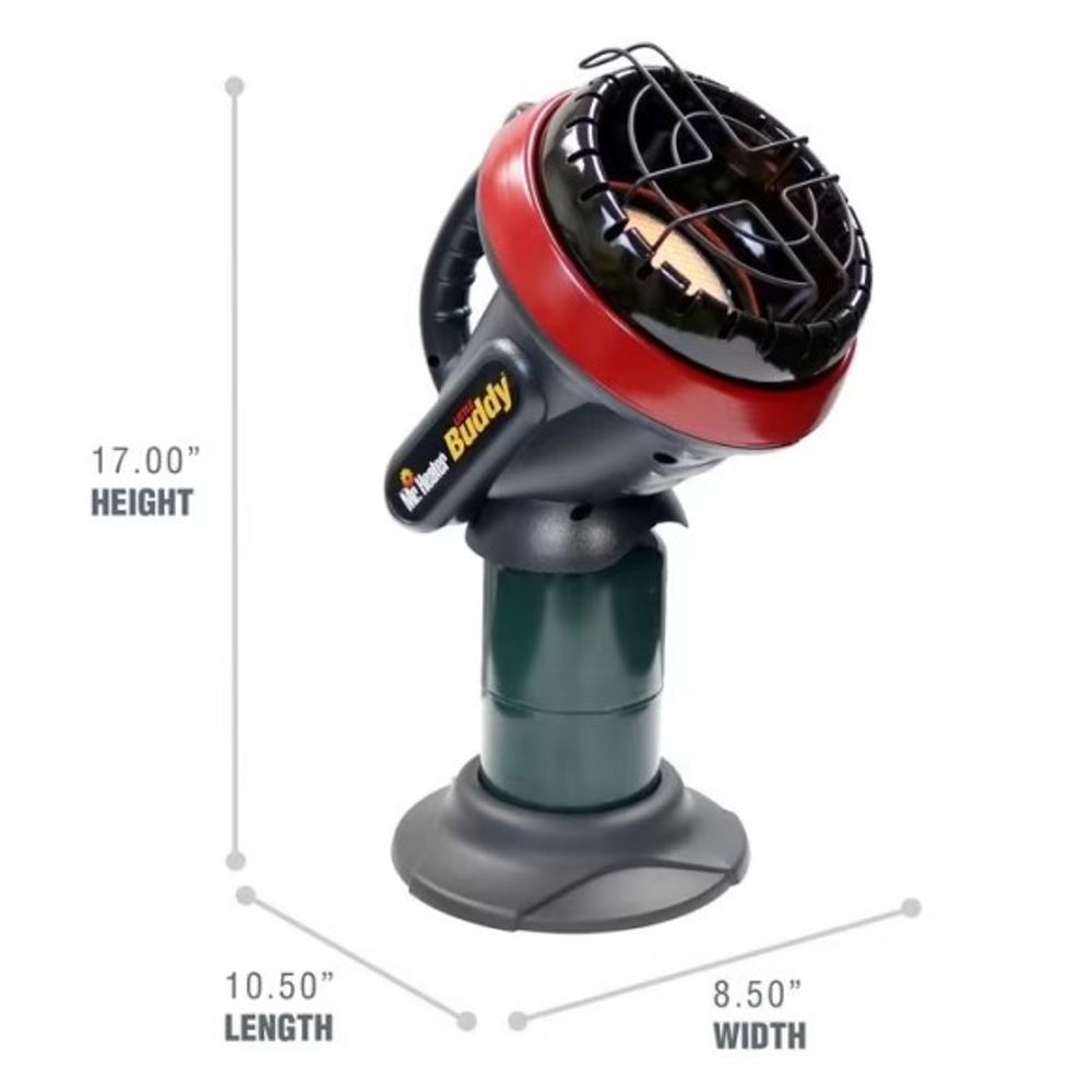 Mr. Heater, Little Buddy 3,800 BTU Portable Propane Heater, F215100 