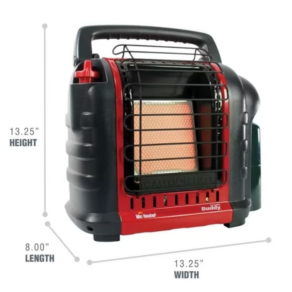 Mr. Heater, Buddy Portable 9,000 BTU Propane Heater, F232000