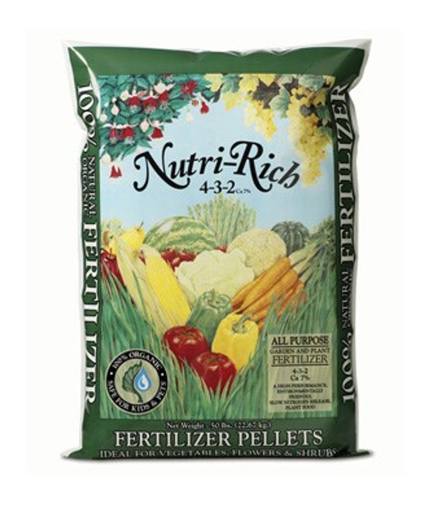 4-3-2 Nutri-Rich Pellet, 50 lb.