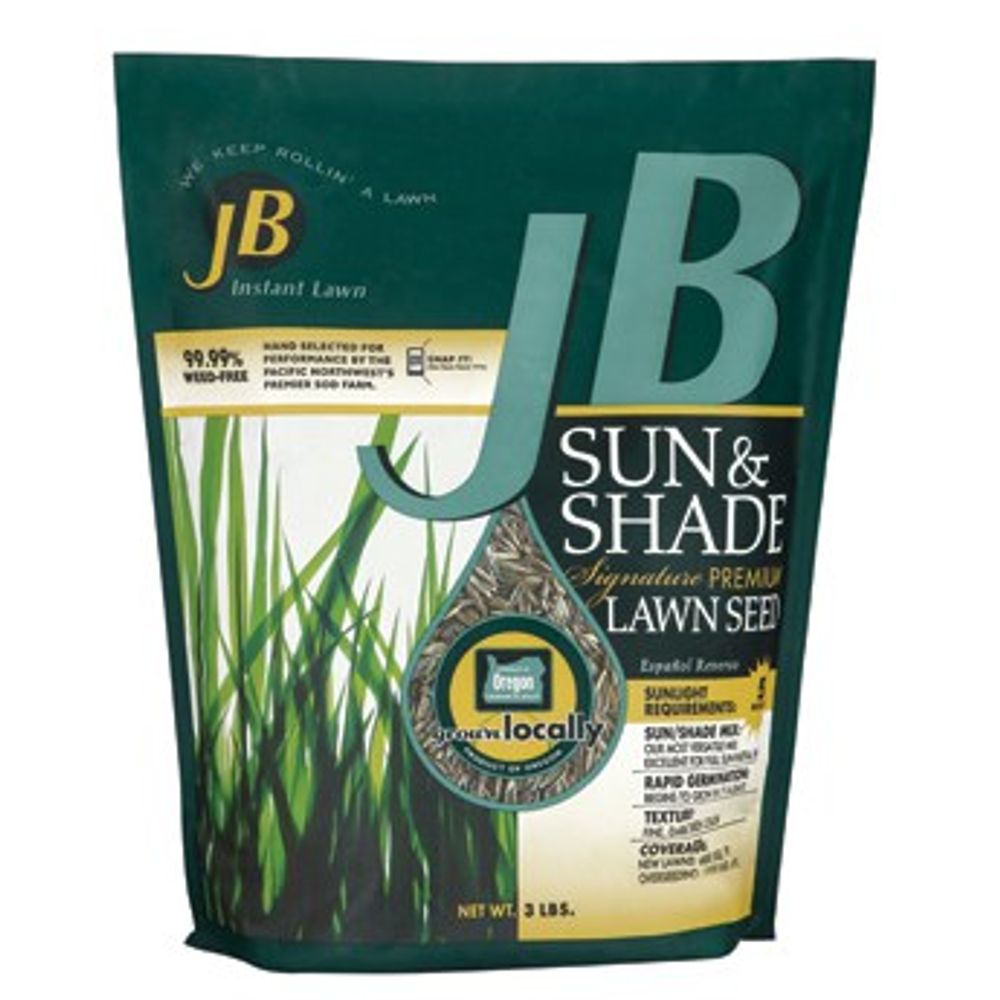 JB Lawn Sun & Shade Blend Seed, 3 lb.