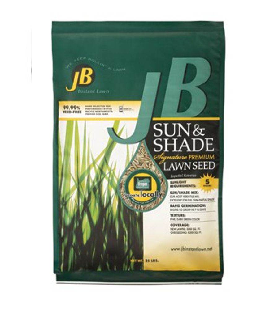 JB Lawn Sun & Shade Blend Seed, 25 lb.