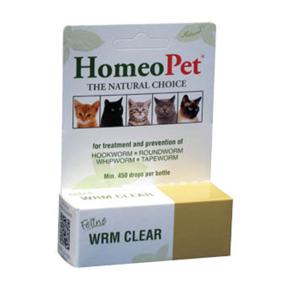 Homeopet Worm Clear Cat, 15 ml.