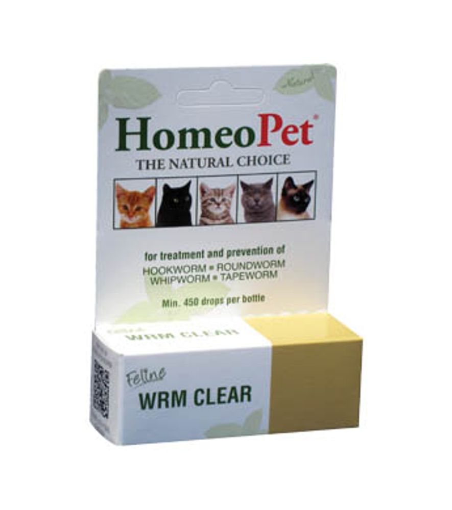 Homeopet Worm Clear Cat, 15 ml.