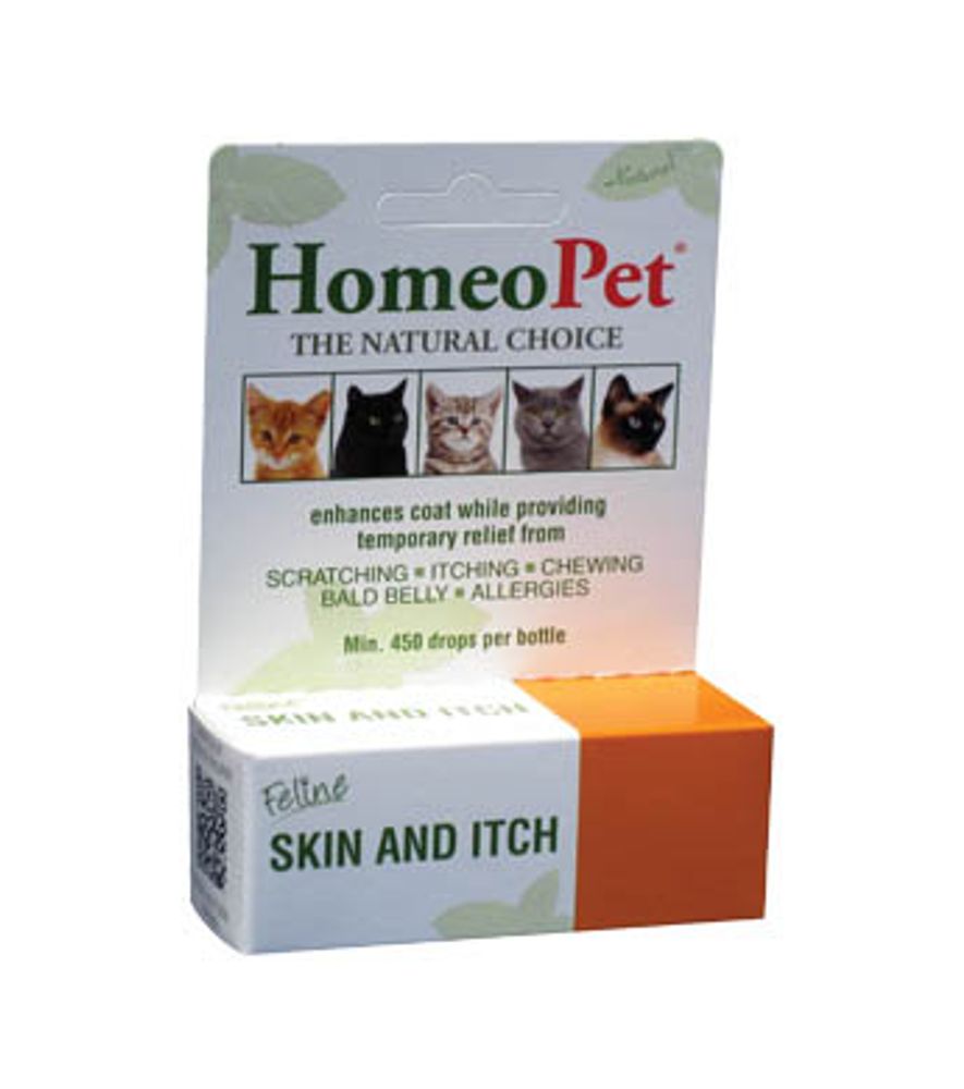 Homeopet Skin & Itch Cat, 15 ml.