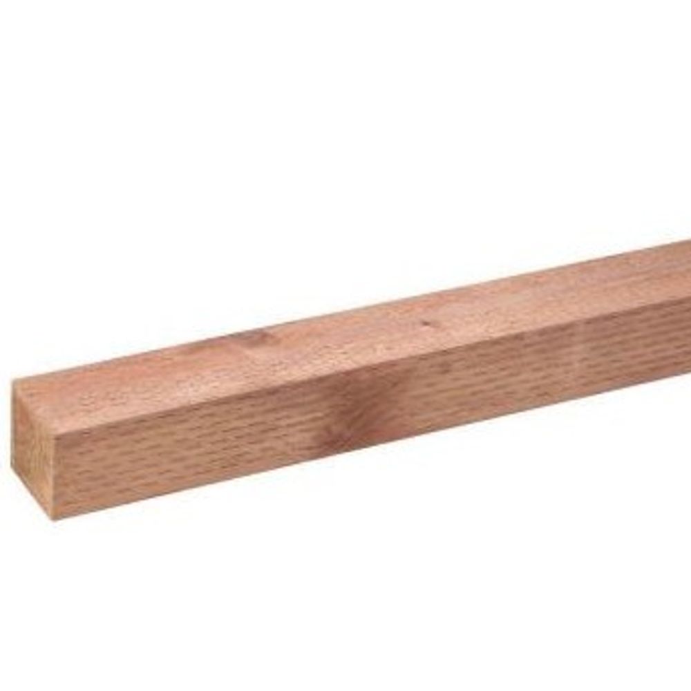 4-Inch x 4-Inch Pressured Treated Wood Post 8-Foot