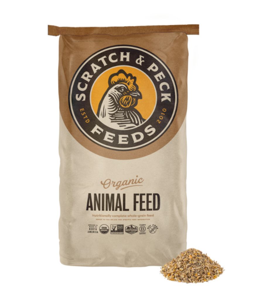 Scratch & Peck, Organic Goat Feed Mash, 40 lb