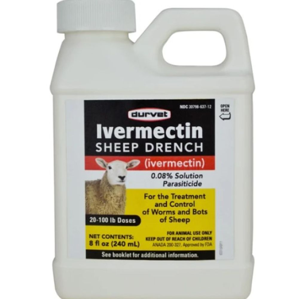 Durvet, Ivermectin Sheep Drench, 240 ml