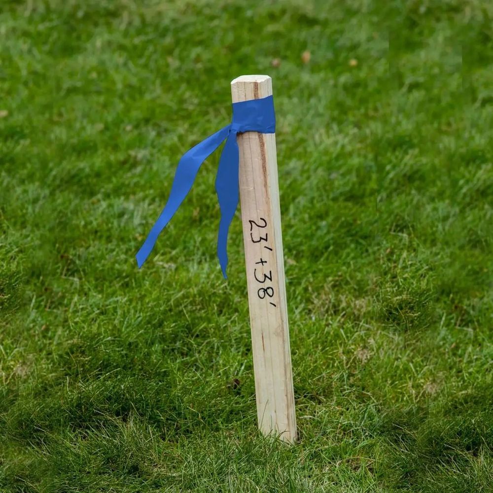 C.H. Hanson, Blue Flagging Tape, 300 ft