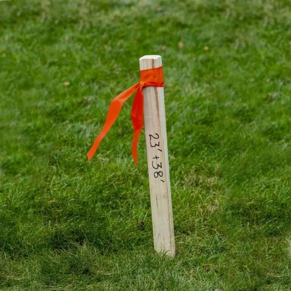 C.H. Hanson, Red Flagging Tape, 300 ft