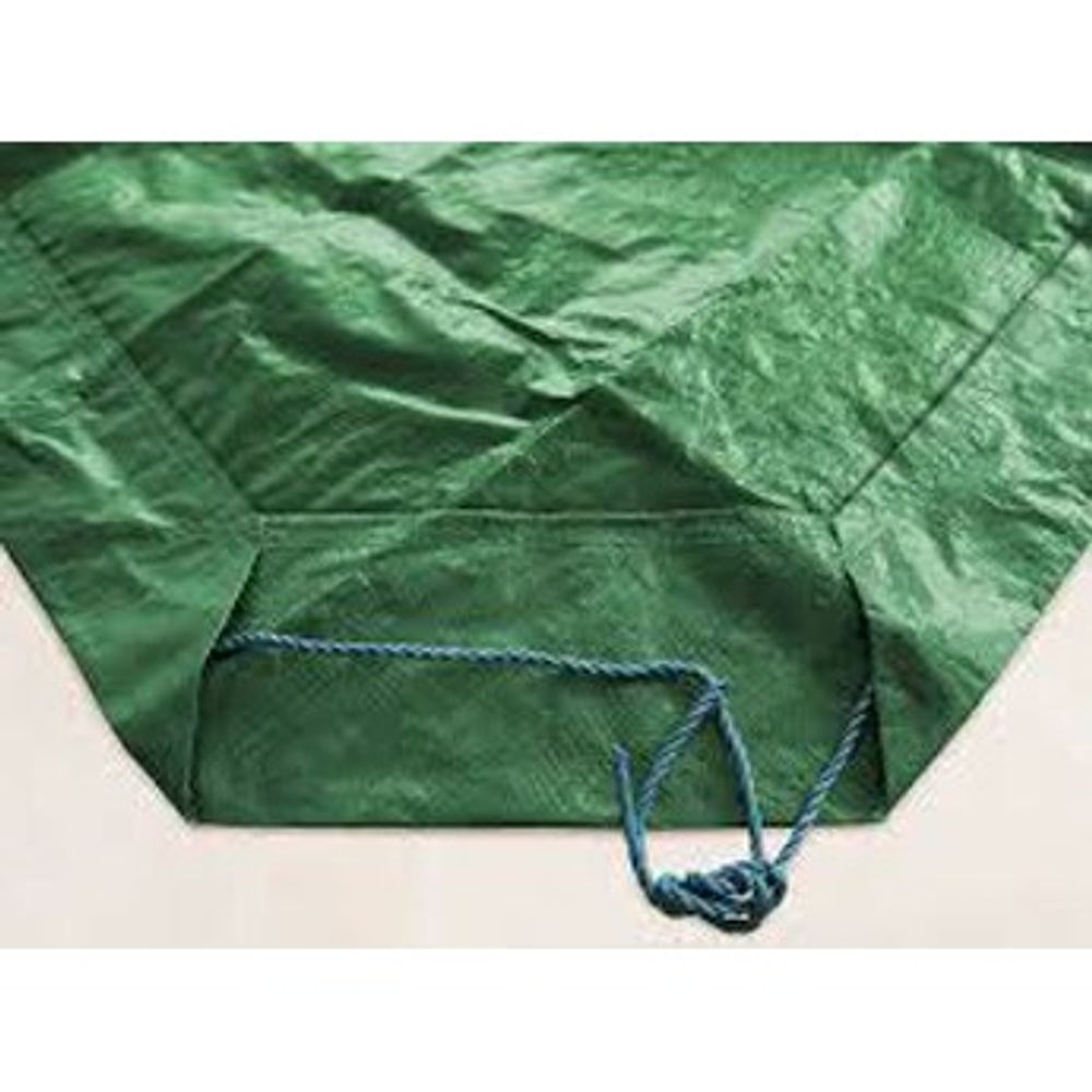 Multipurpose Yard Tarp with Drawstrings 6'x6'