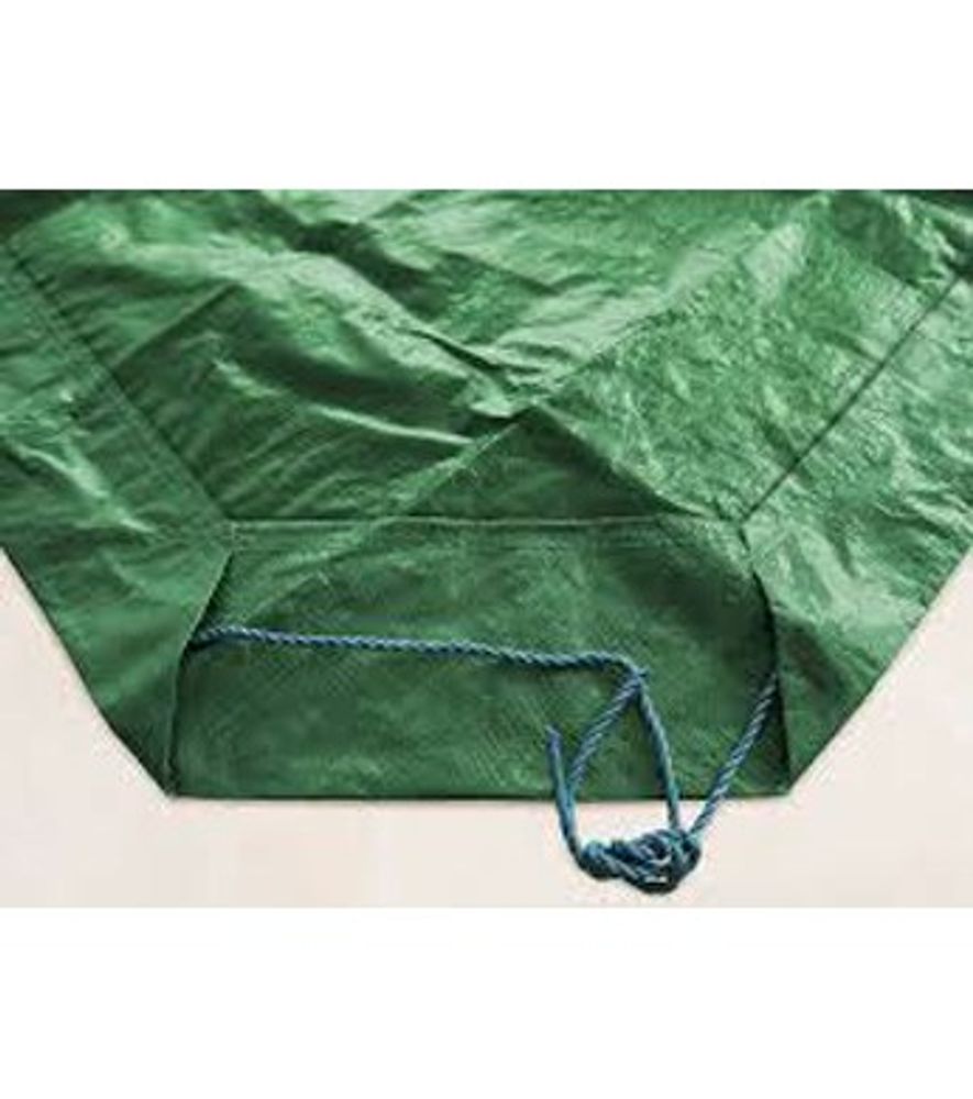 Multipurpose Yard Tarp with Drawstrings 6'x6'