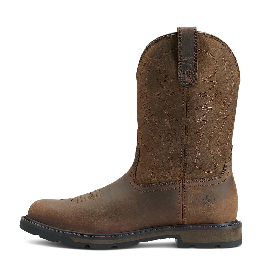 Ariat, Men's Brown Groundbreaker Work Boot