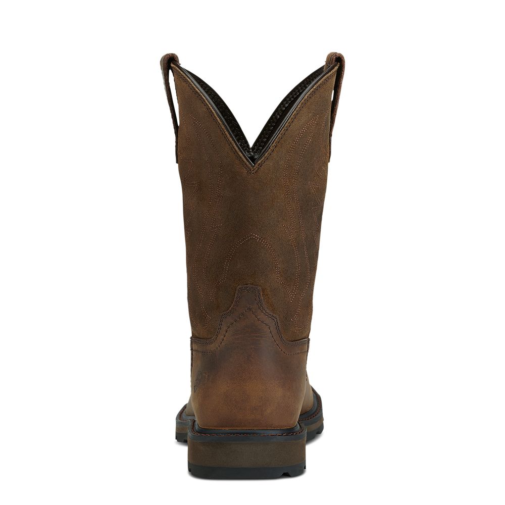 Ariat, Men's Brown Groundbreaker Work Boot