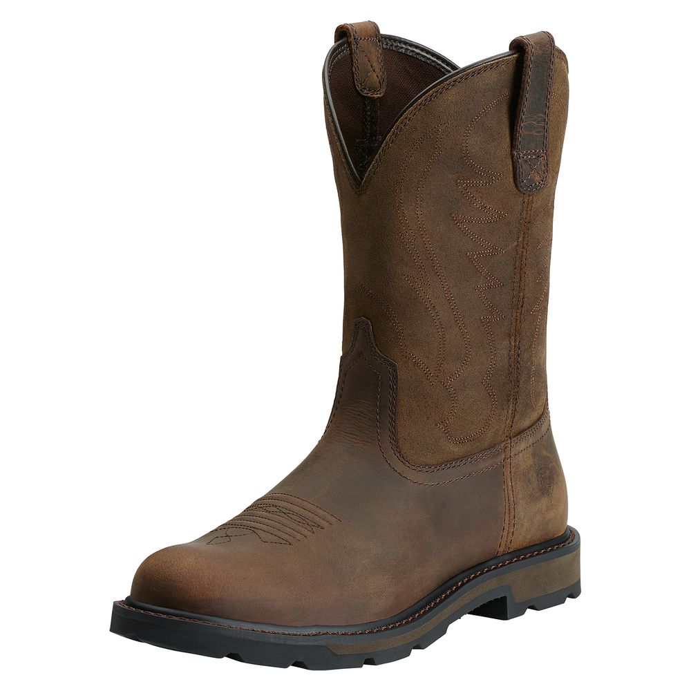 Ariat, Men's Brown Groundbreaker Work Boot