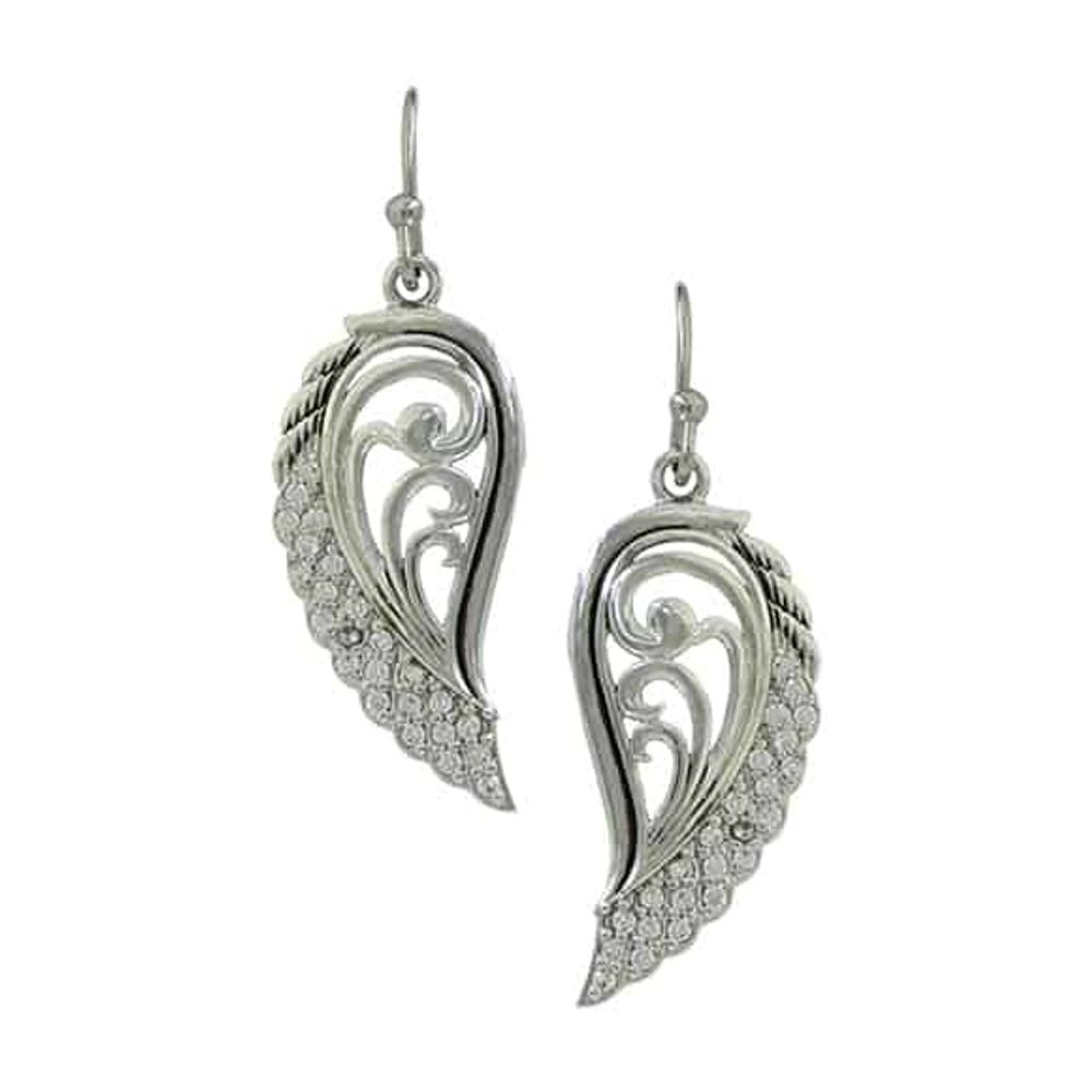 Montana Silversmiths, Flying Through the Gates of the Mountains Earrings, ER3940
