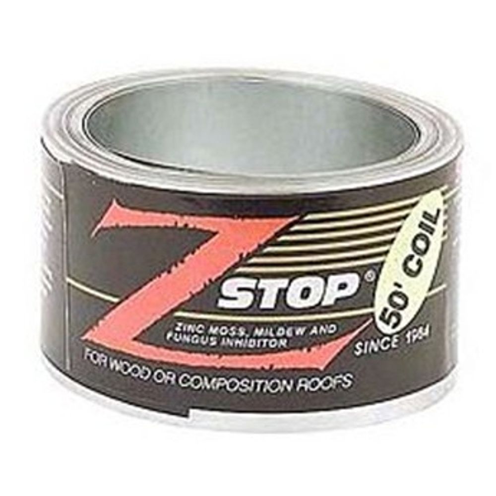 Z Stop Roof Strip, Moss, Algae & Fungus Inhibitor, 50 ft.