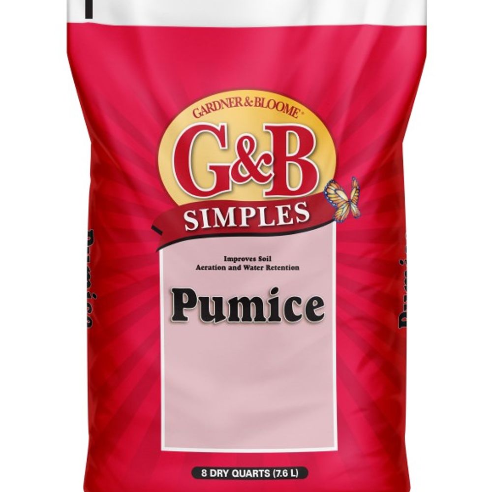 G&B Organics, Pumice, 8 qt