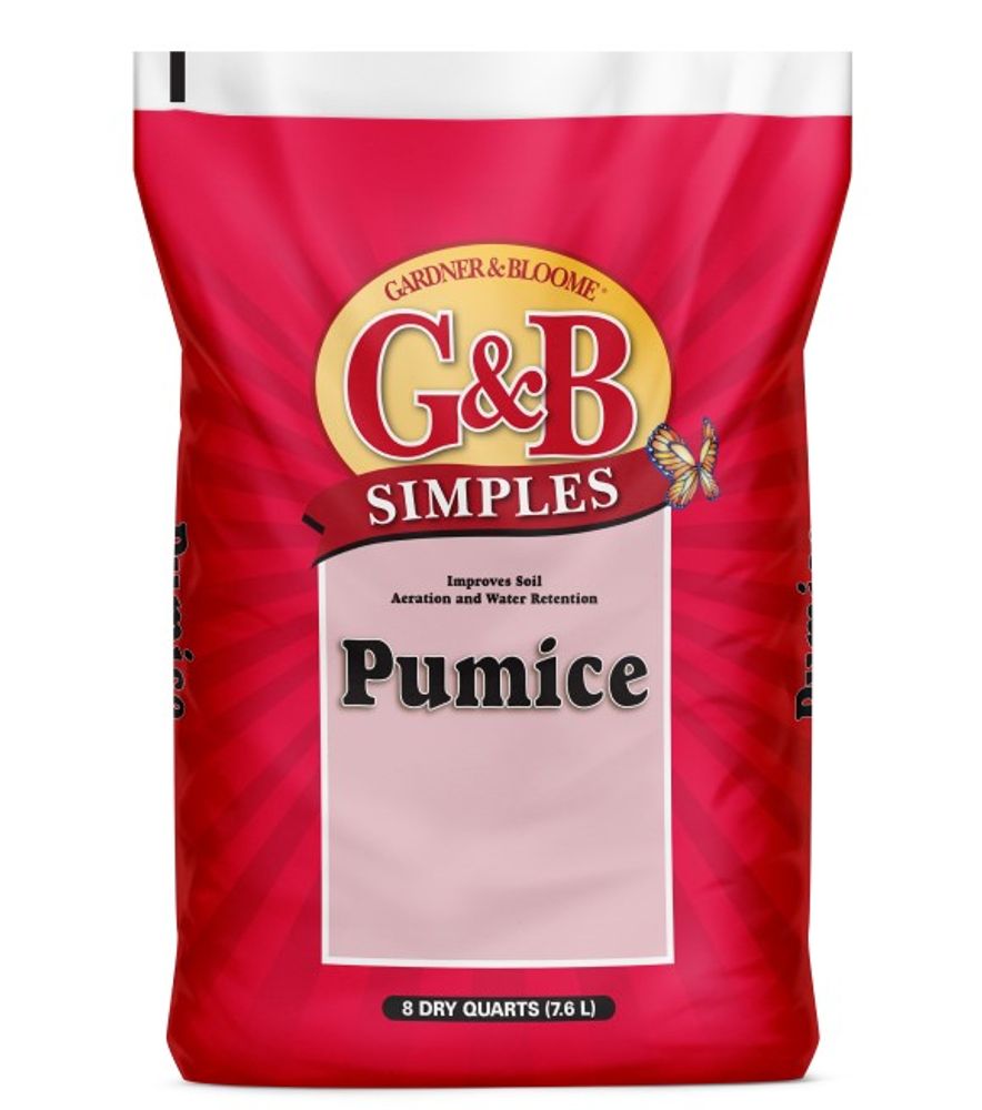 G&B Organics, Pumice, 8 qt