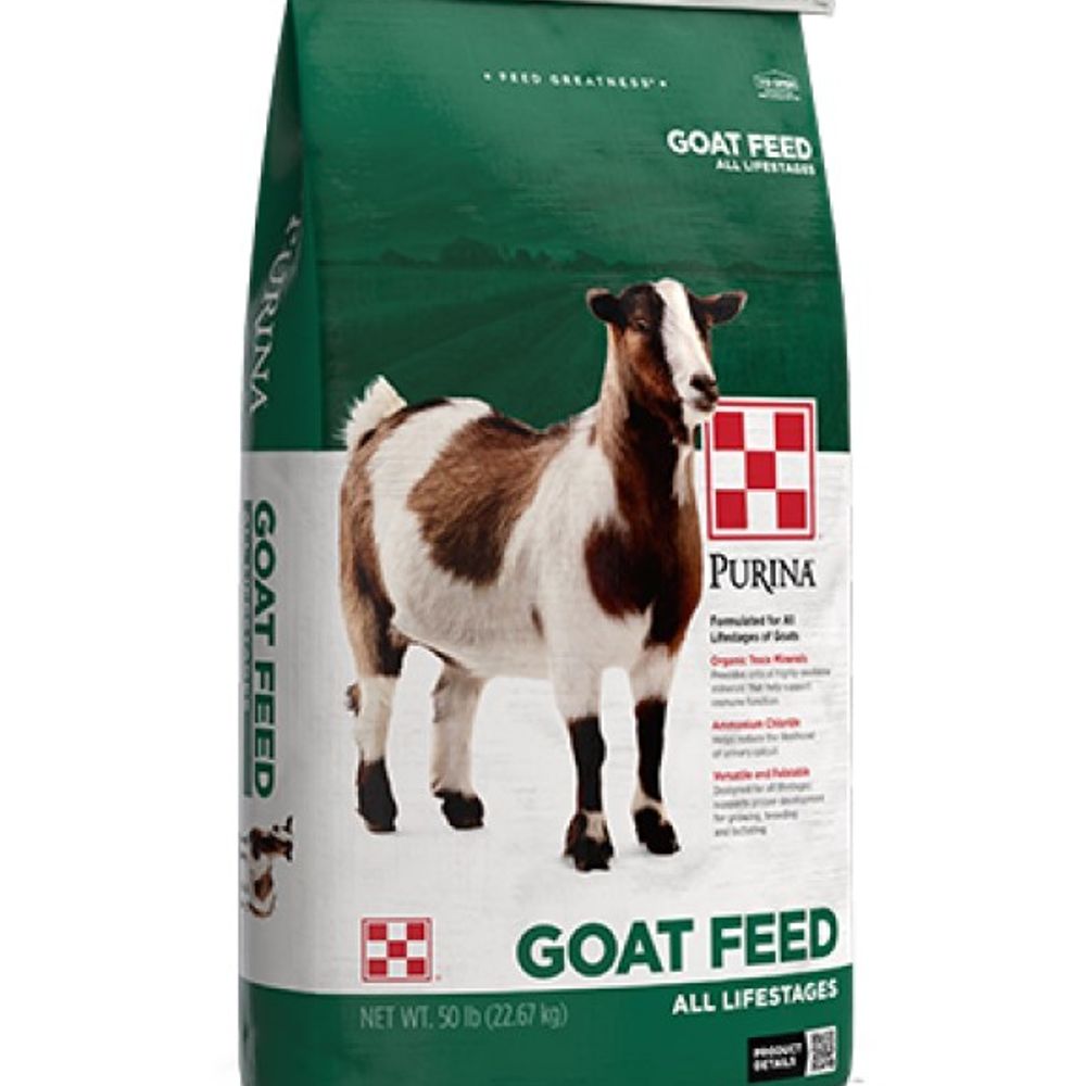 Purina, Goat Chow Plus Up, 50 lb