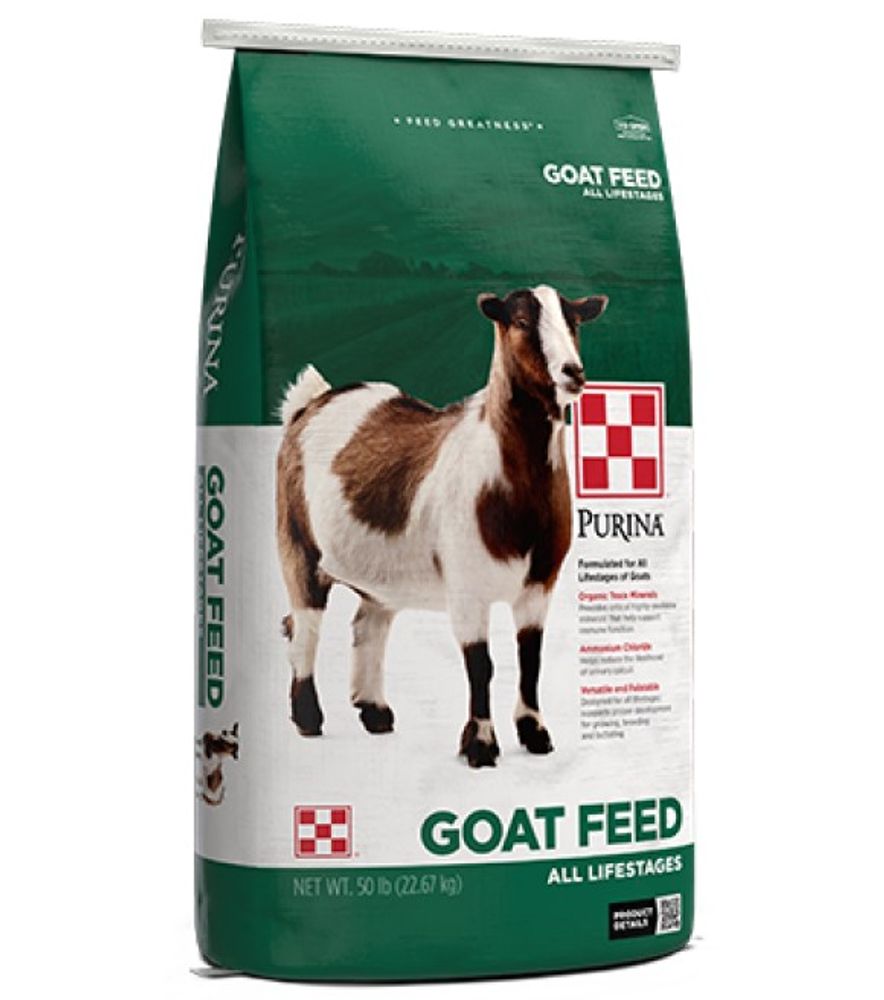 Purina, Goat Chow Plus Up, 50 lb