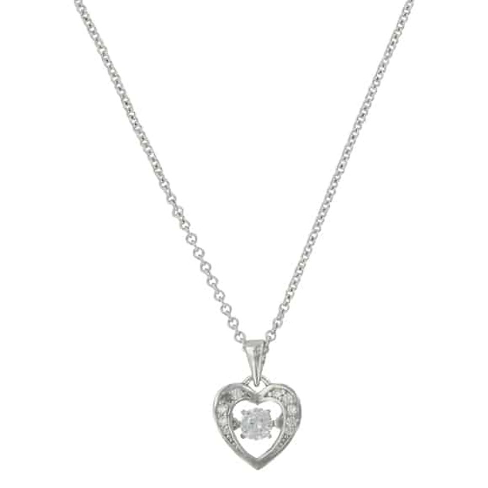 Montana Silversmiths, Let's Dance A Little Dance Heart Necklace, NC3868