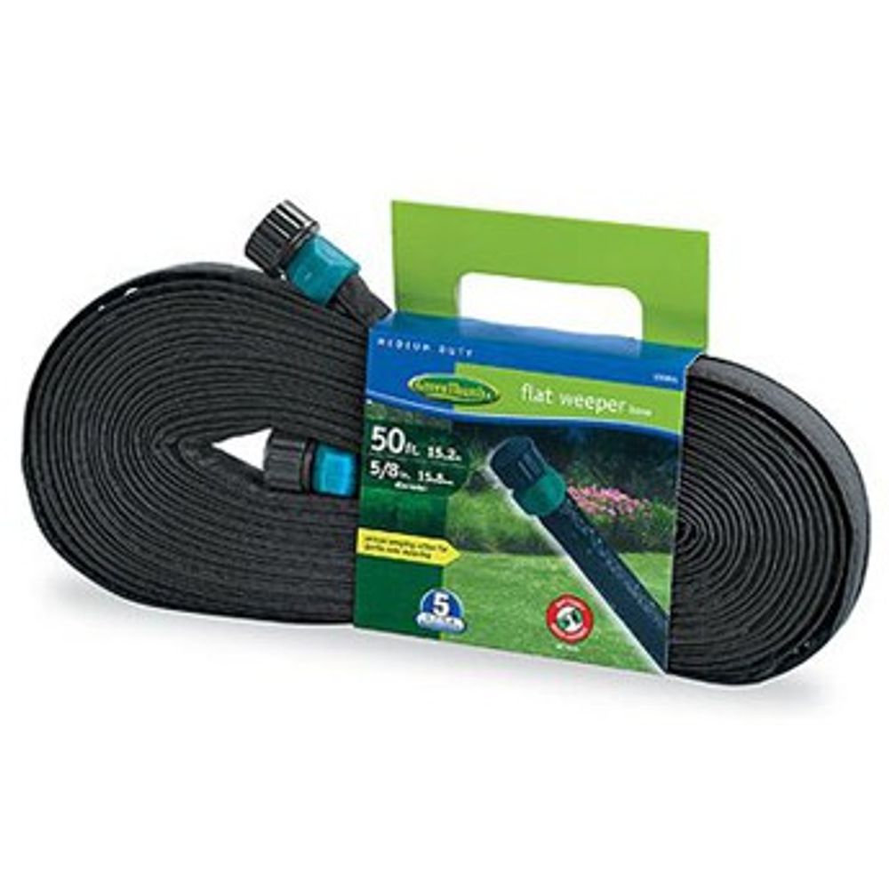 Green Thumb Flat Weeper & Soaker Hose, 50 ft.