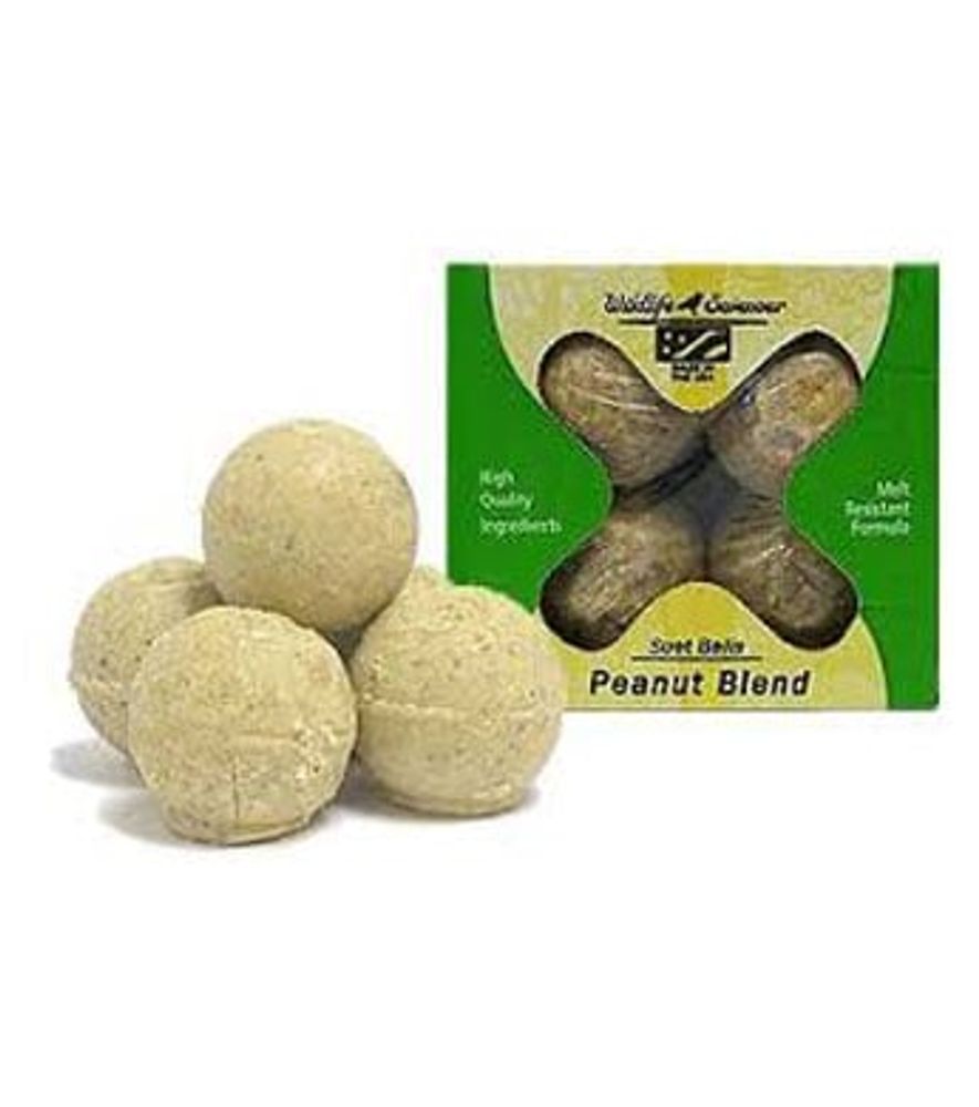 Wildlife Sciences Peanut Blend Suet Balls, 4 pk.