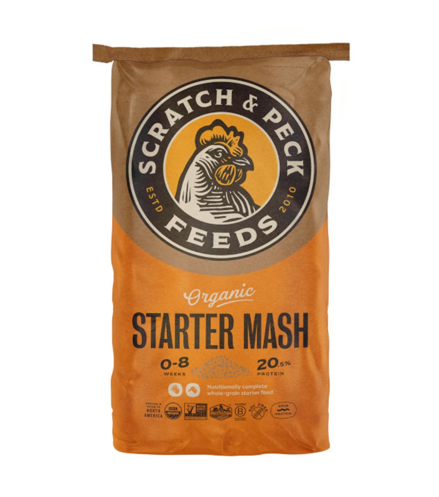 Scratch & Peck, Naturally Free Starter Mash, 40 lb