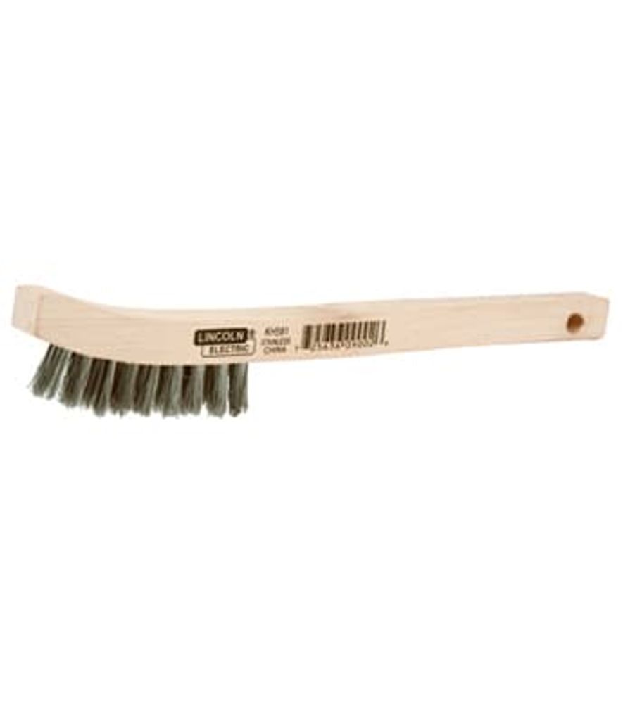 Lincoln Welding, Stainless-Steel Wire Brush, 2" X 9"