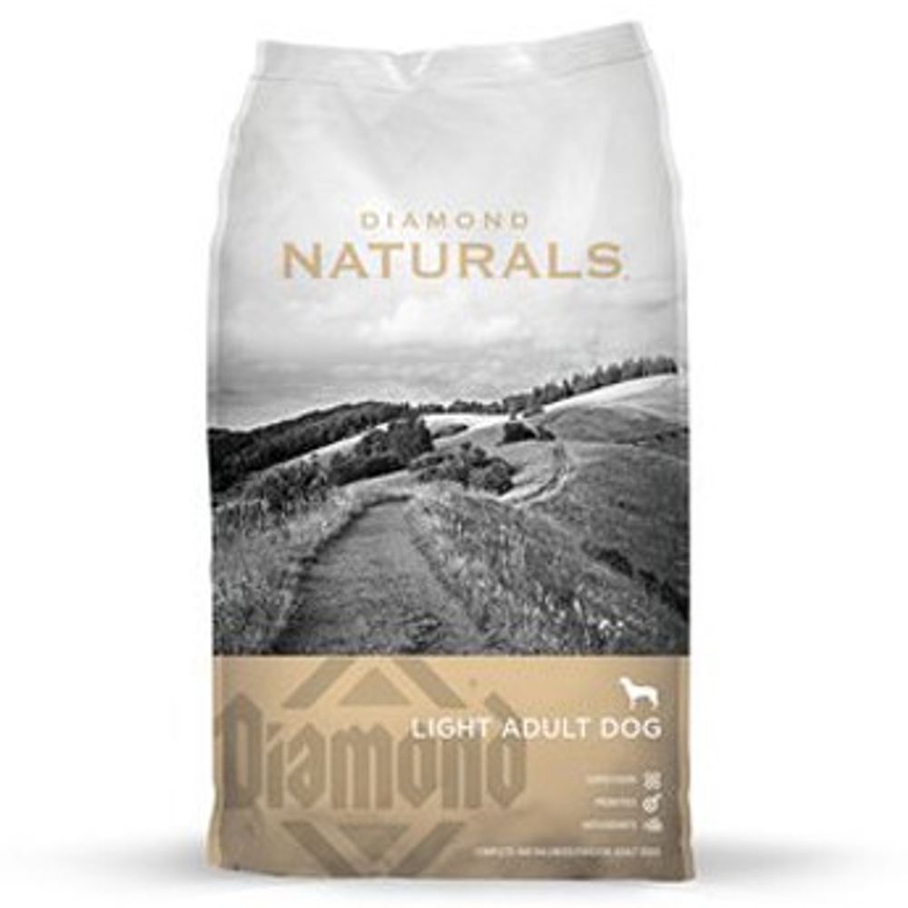 Diamond Naturals, Lamb & Rice Light Adult Dog Food, 30 lb