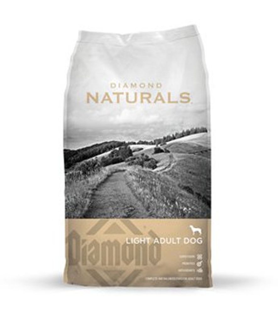Diamond Naturals, Lamb & Rice Light Adult Dog Food, 30 lb