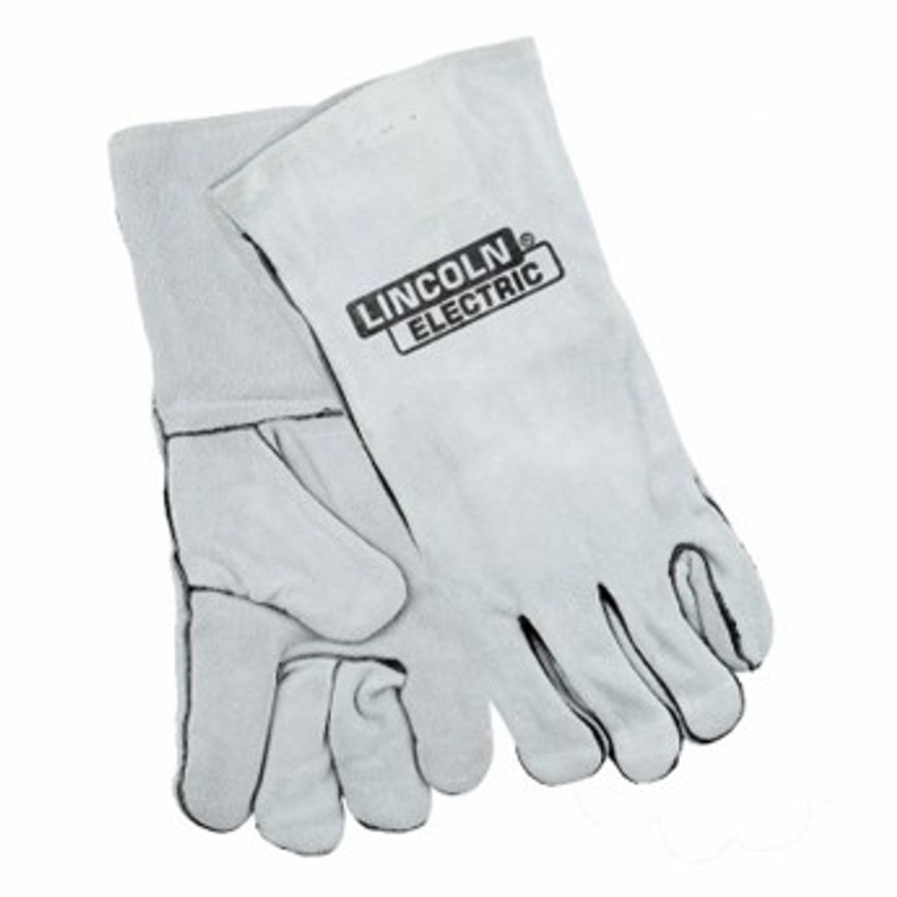 Lincoln Electric Commercial Welding Gloves, Gray