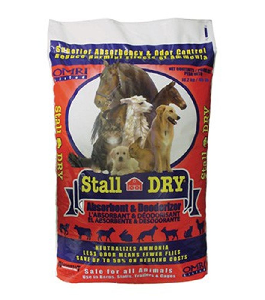 Stall Dry Absorbent Deodorizer, 40 lb