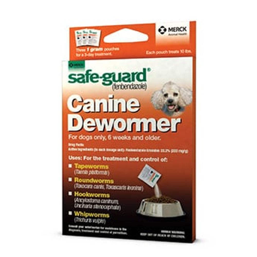 Safe-Guard Canine Dewormer 1 gm., 10 lb.