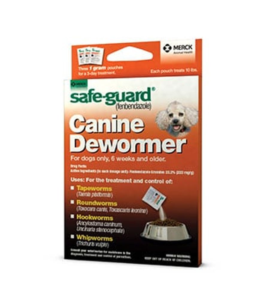 Safe-Guard Canine Dewormer 1 gm., 10 lb.